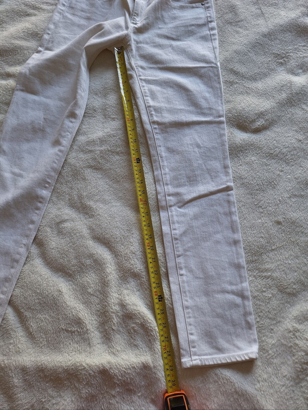 AG Adriano Goldschmied The Stilt Cigarette Leg White Jeans Size 27 NWT USA - Picture 3 of 7